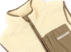 Mads Nørgaard fleecevest Vilads vanilla custard